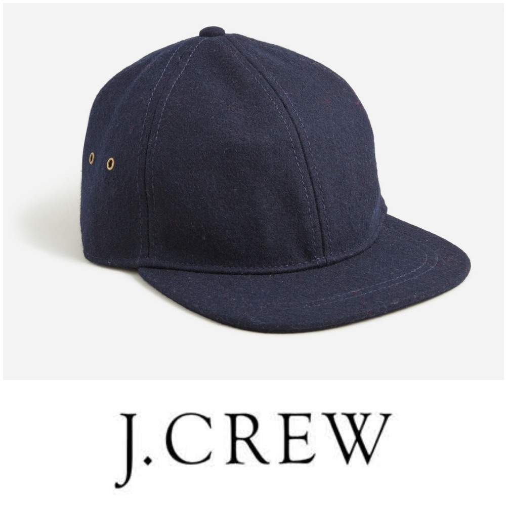 J.Crew Men's Heritage Wool-blend Baseball Cap